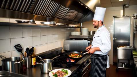 小廚大智慧餐廳廚房面積與灶具配置指南